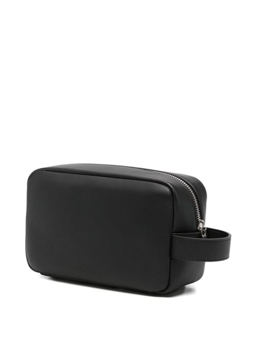 Beauty case Calvin Klein nero con logo in rilievo Calvin Klein | LV04D1227GUB1